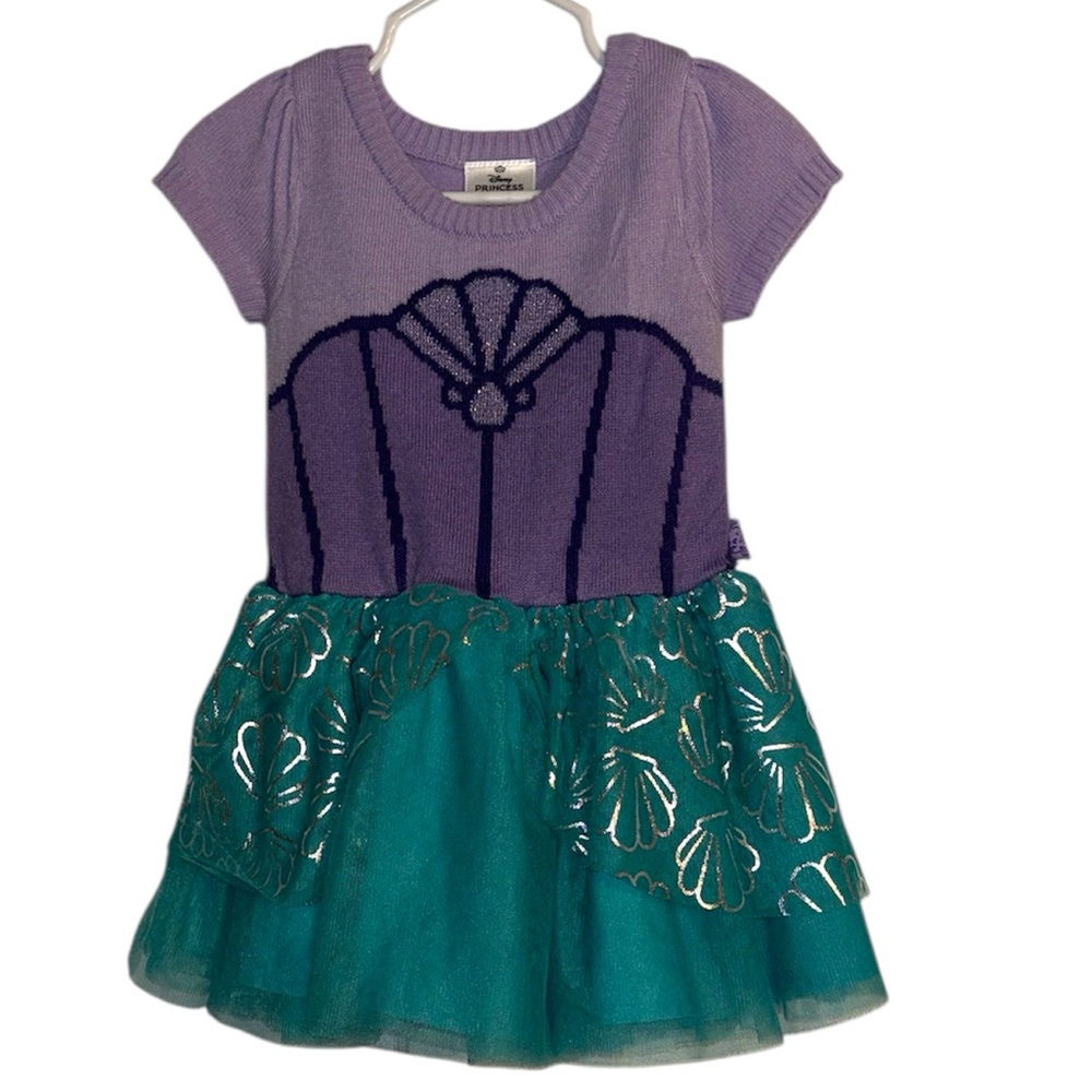 DISNEY mermaid Purple and Teal Costume Dress size 18 months